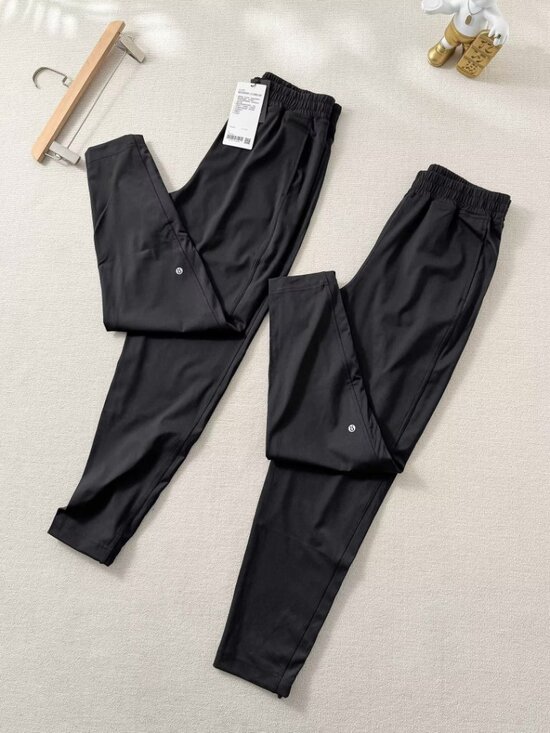 lululemon athletica Black Track Jogger Pants - Picture 2 of 8